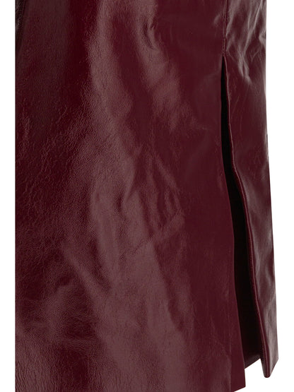 Leather miniskirt Skirts