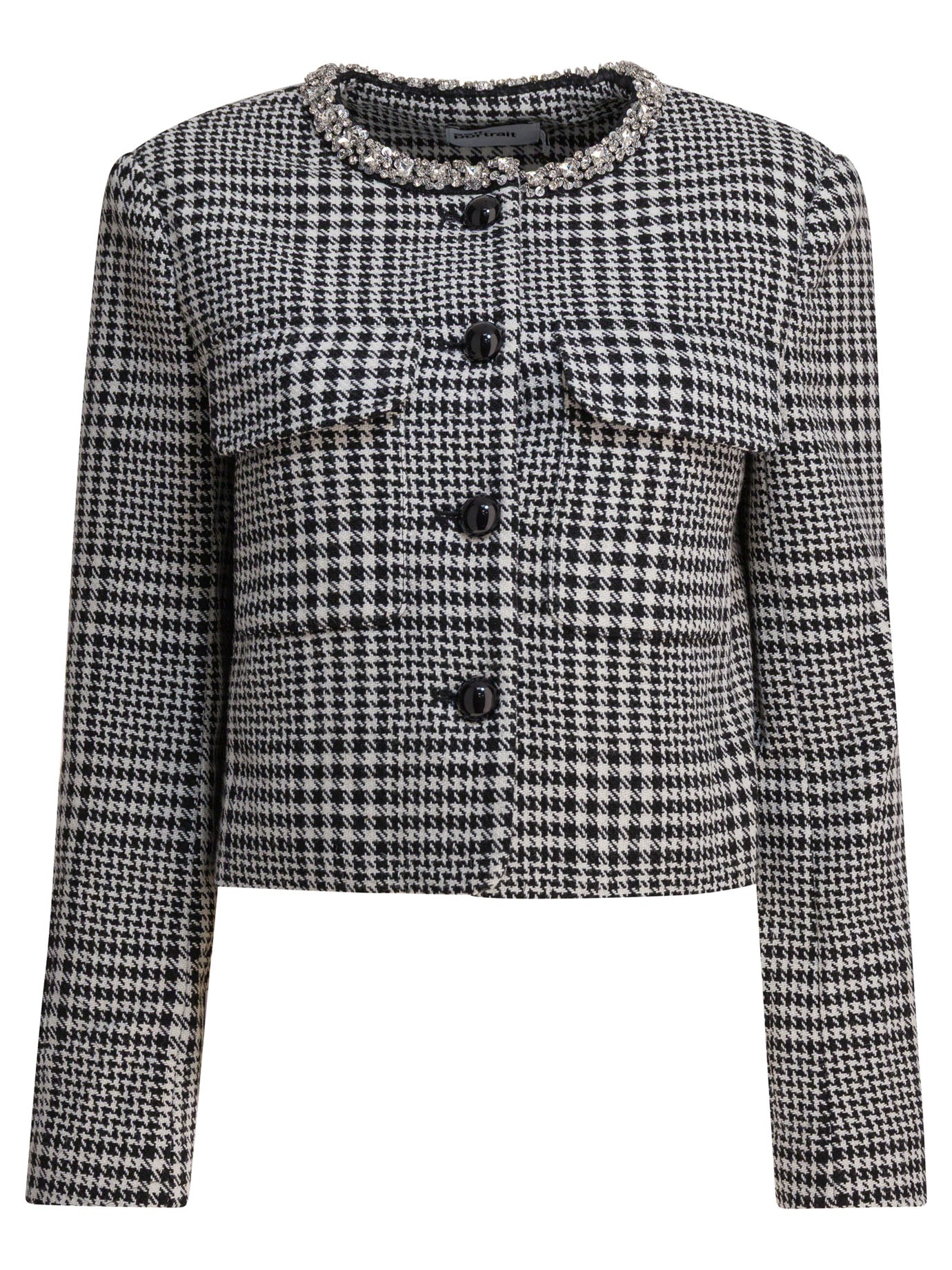 Houndstooth blazer Jackets and Coats