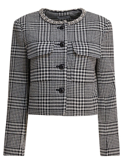 Houndstooth blazer Jackets and Coats