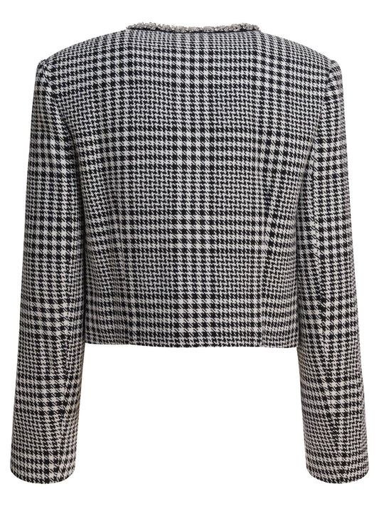 Houndstooth blazer Jackets and Coats
