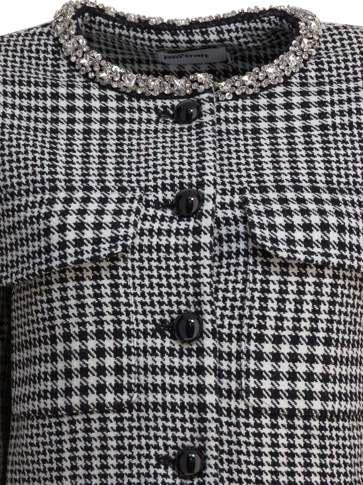 Houndstooth blazer Jackets and Coats