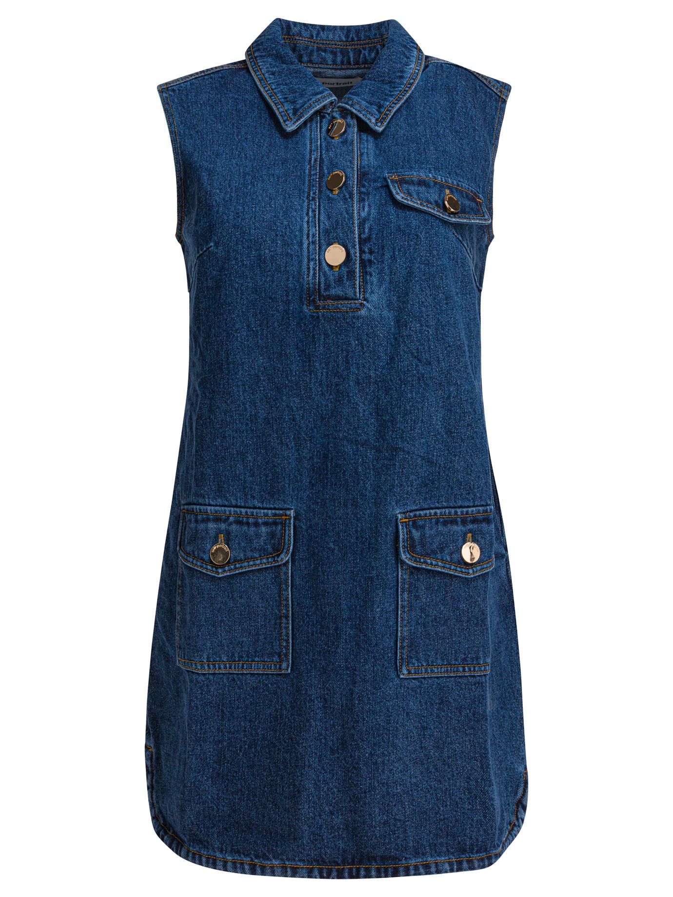 Short denim dress Dresses