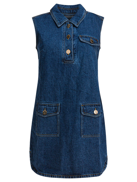 Short denim dress Dresses