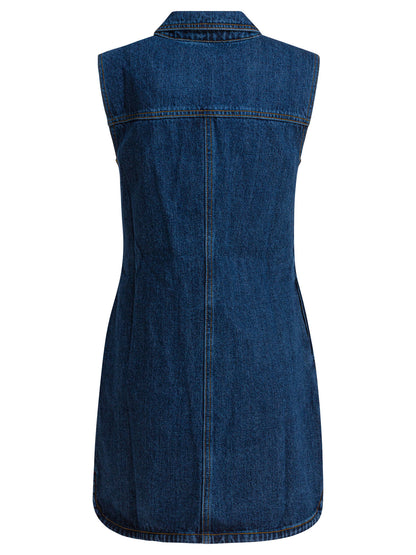 Short denim dress Dresses