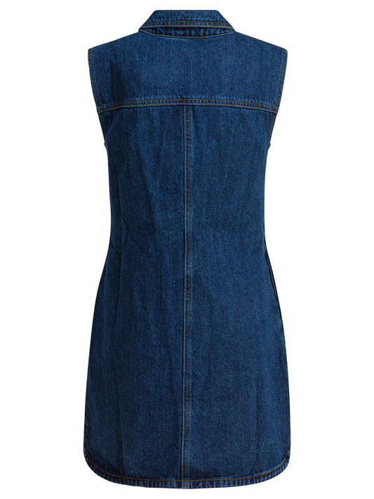 Short denim dress Dresses