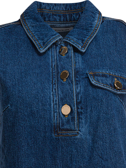 Short denim dress Dresses