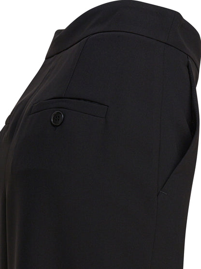 Midi skirt with double slit Skirts