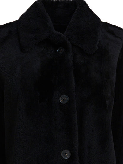 Long reversible leather coat Jackets and Coats