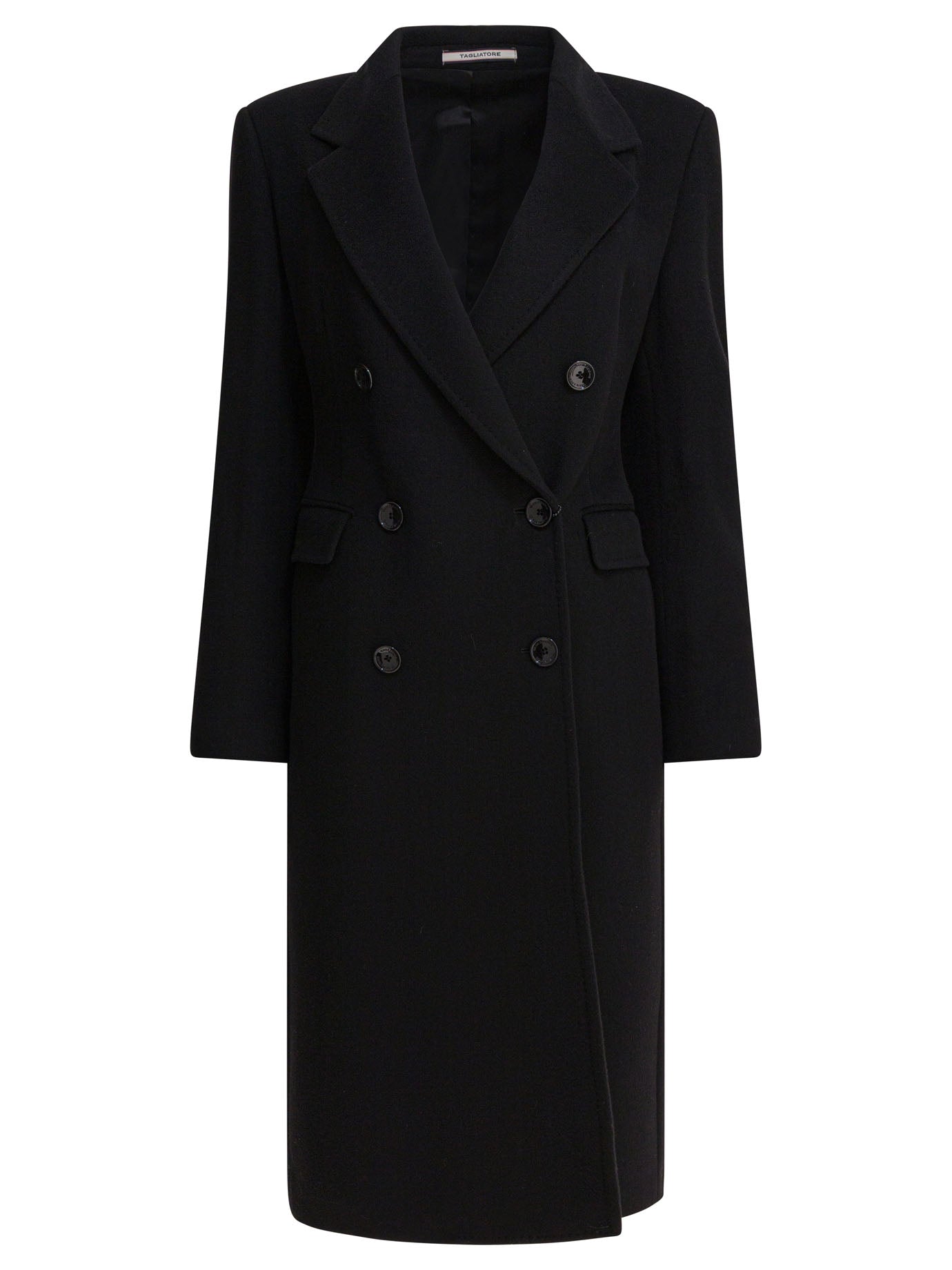 Double-breasted cashmere coat Jackets and Coats