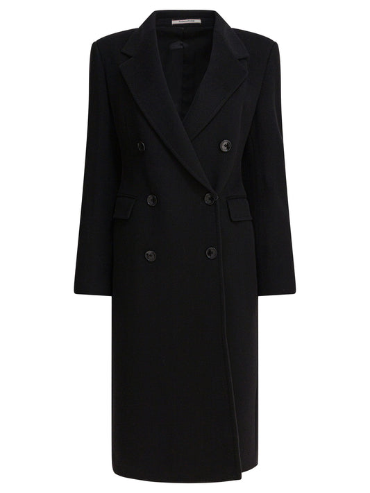 Double-breasted cashmere coat Jackets and Coats