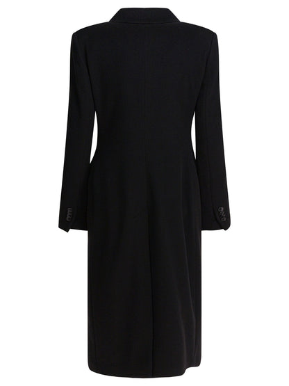 Double-breasted cashmere coat Jackets and Coats