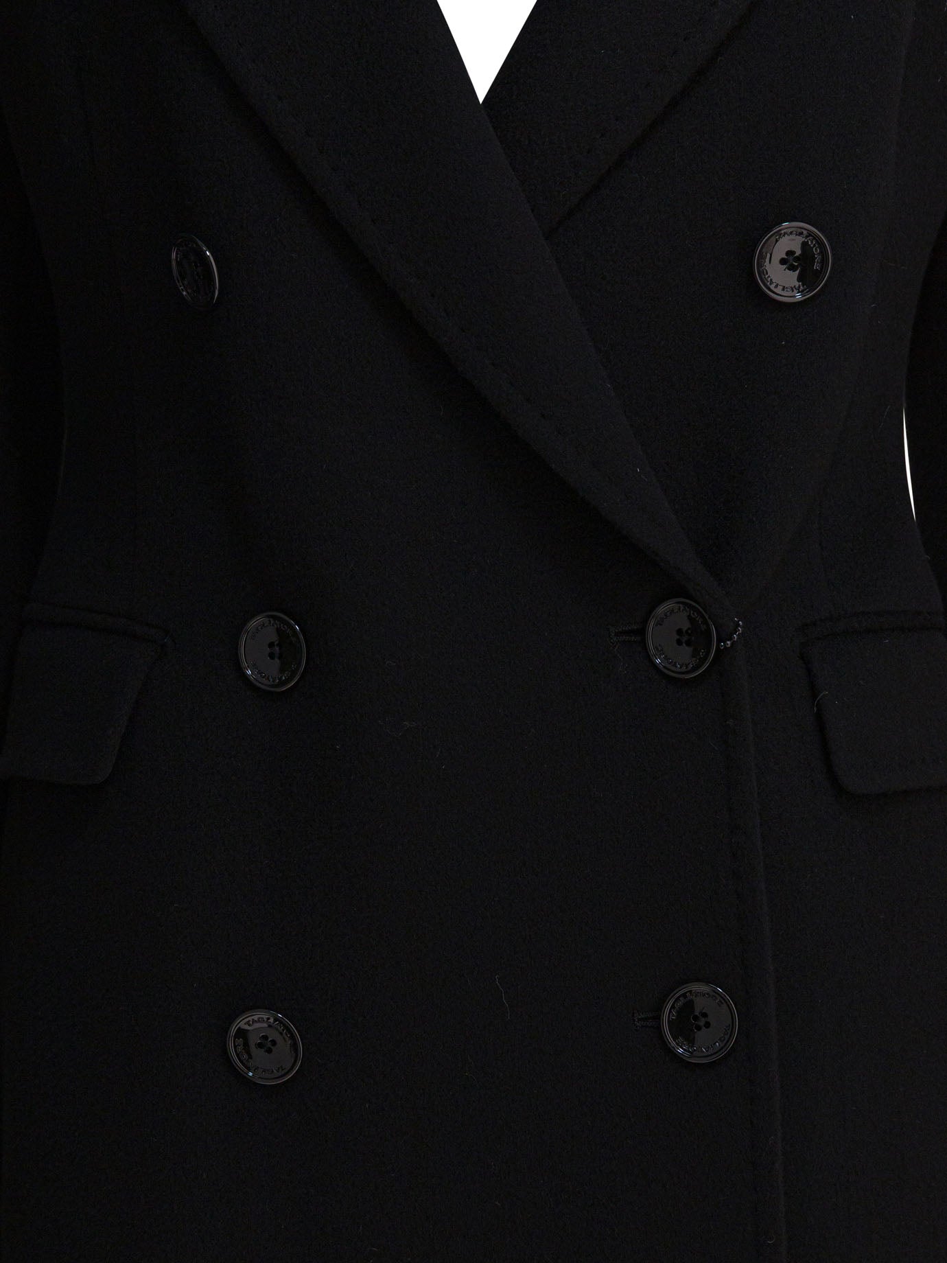 Double-breasted cashmere coat Jackets and Coats