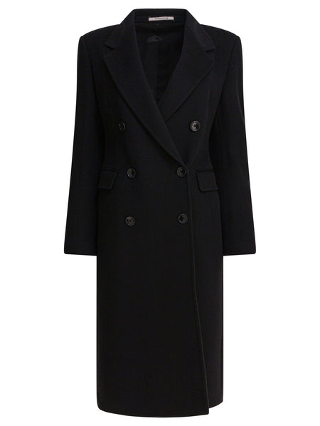Double-breasted cashmere coat Jackets and Coats