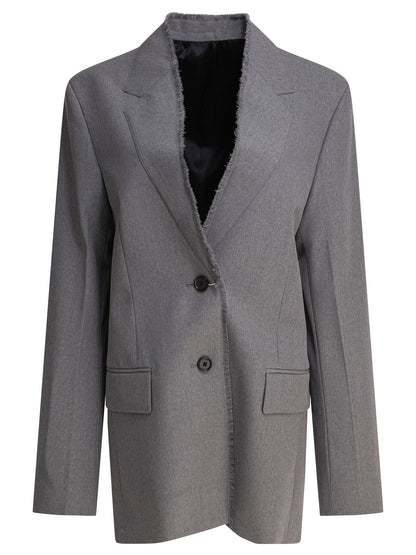 "Raw Lapel" Blazer Jackets and Coats