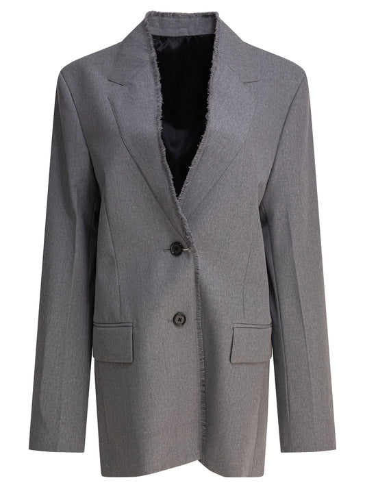 "Raw Lapel" Blazer Jackets and Coats