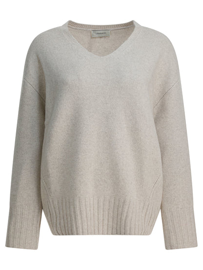 Wool and cashmere v-neck sweater Knitwear