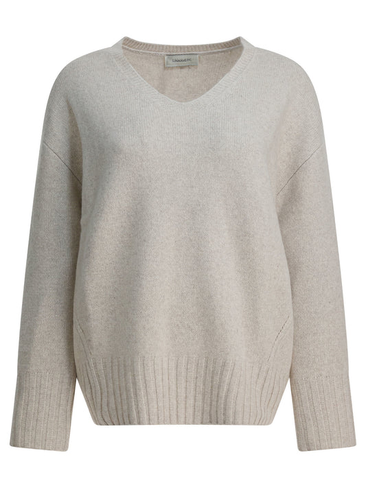 Wool and cashmere v-neck sweater Knitwear
