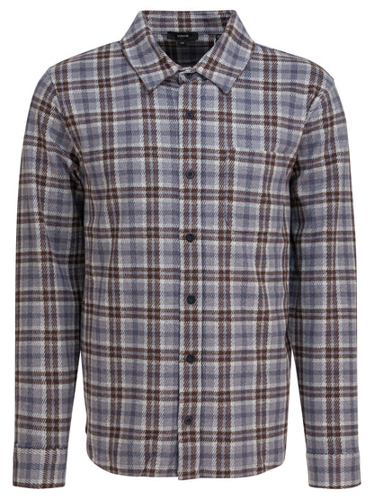 Plaid overshirt jacket Jackets and Coats