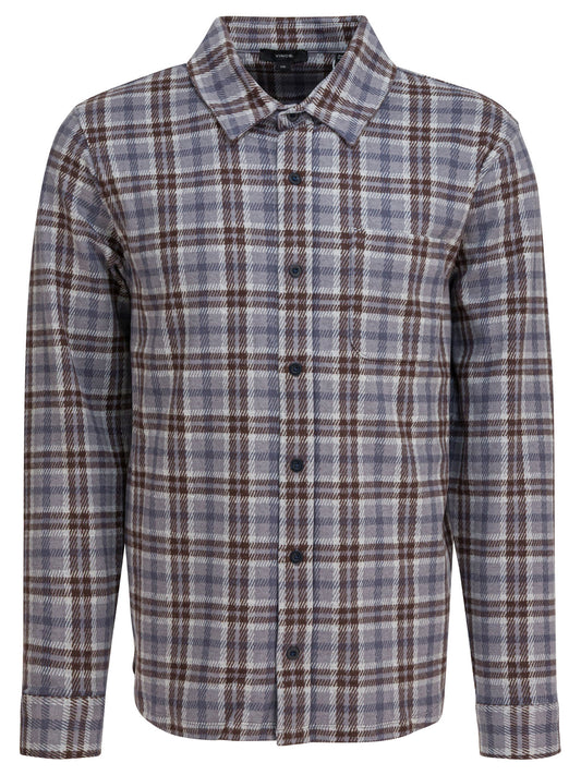 Plaid overshirt jacket Jackets and Coats
