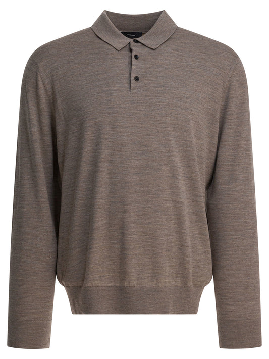 Wool and cashmere polo shirt Polo shirts