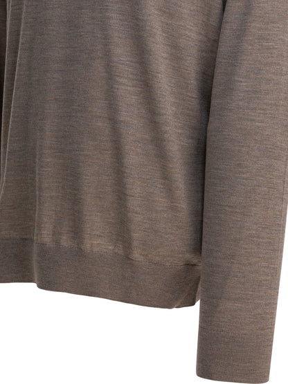 Wool and cashmere polo shirt Polo shirts
