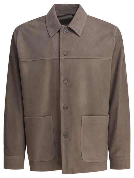 Suede leather jacket Jackets and Coats