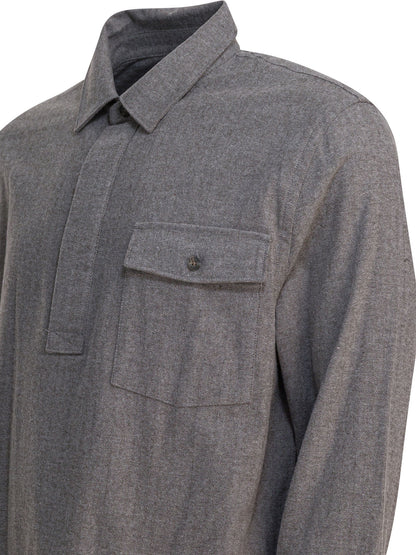 Herringbone shirt Shirts