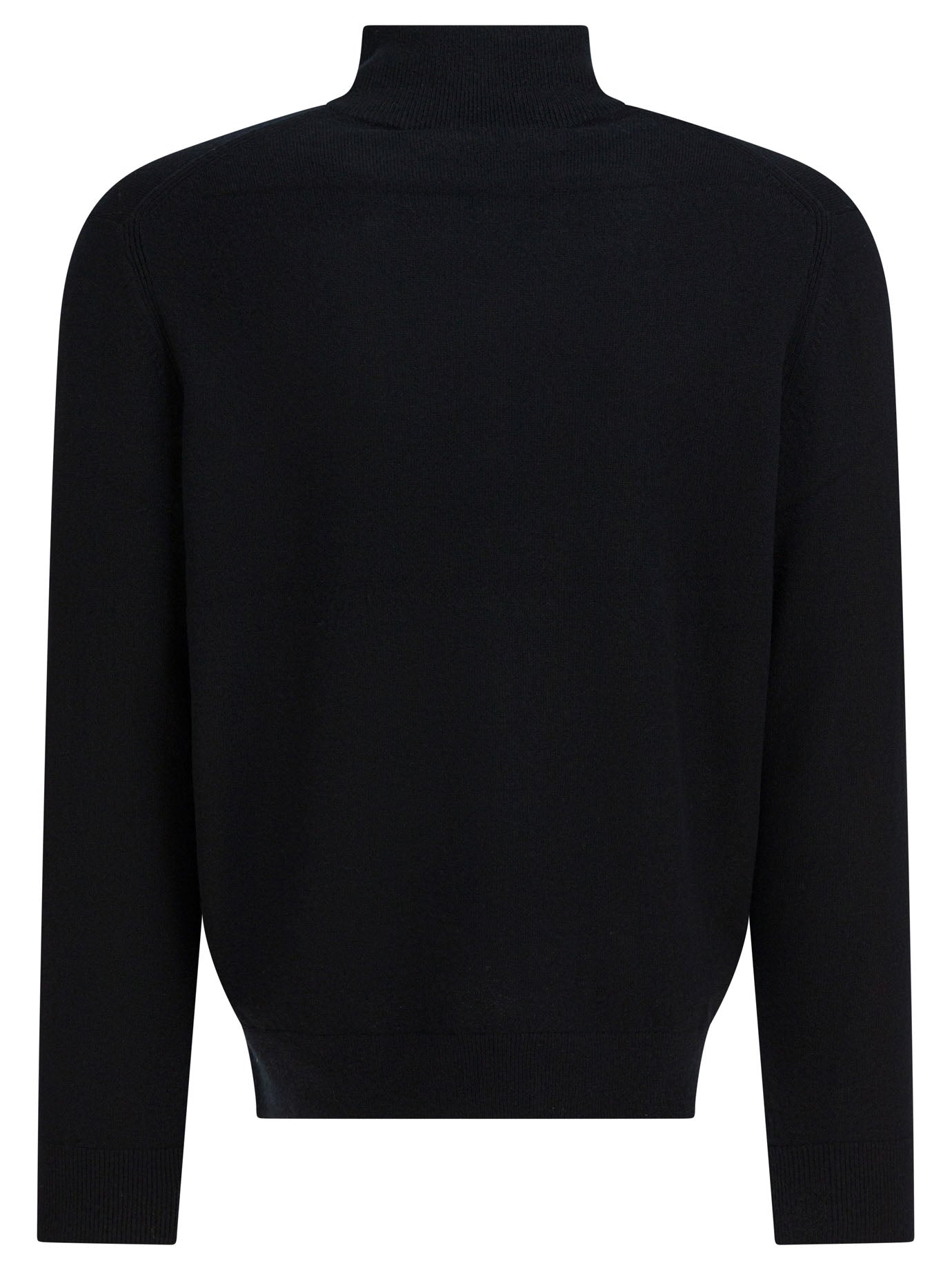 Cashmere sweater with half zipper Knitwear
