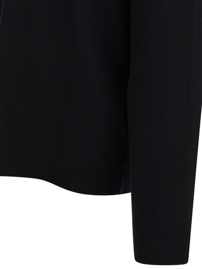 Cashmere sweater with half zipper Knitwear