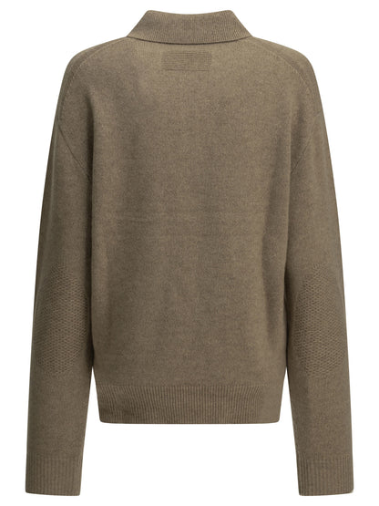 "Allday" Polo Sweater Knitwear