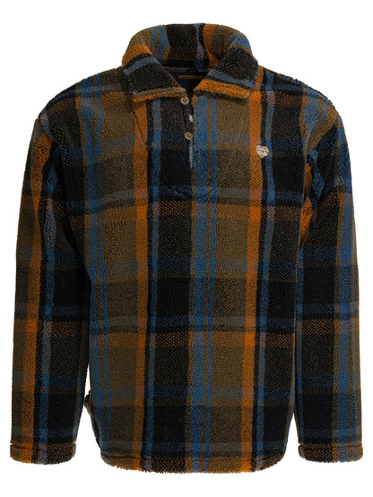 Check polo sweater Knitwear