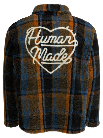 Check polo sweater Knitwear