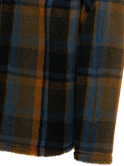 Check polo sweater Knitwear