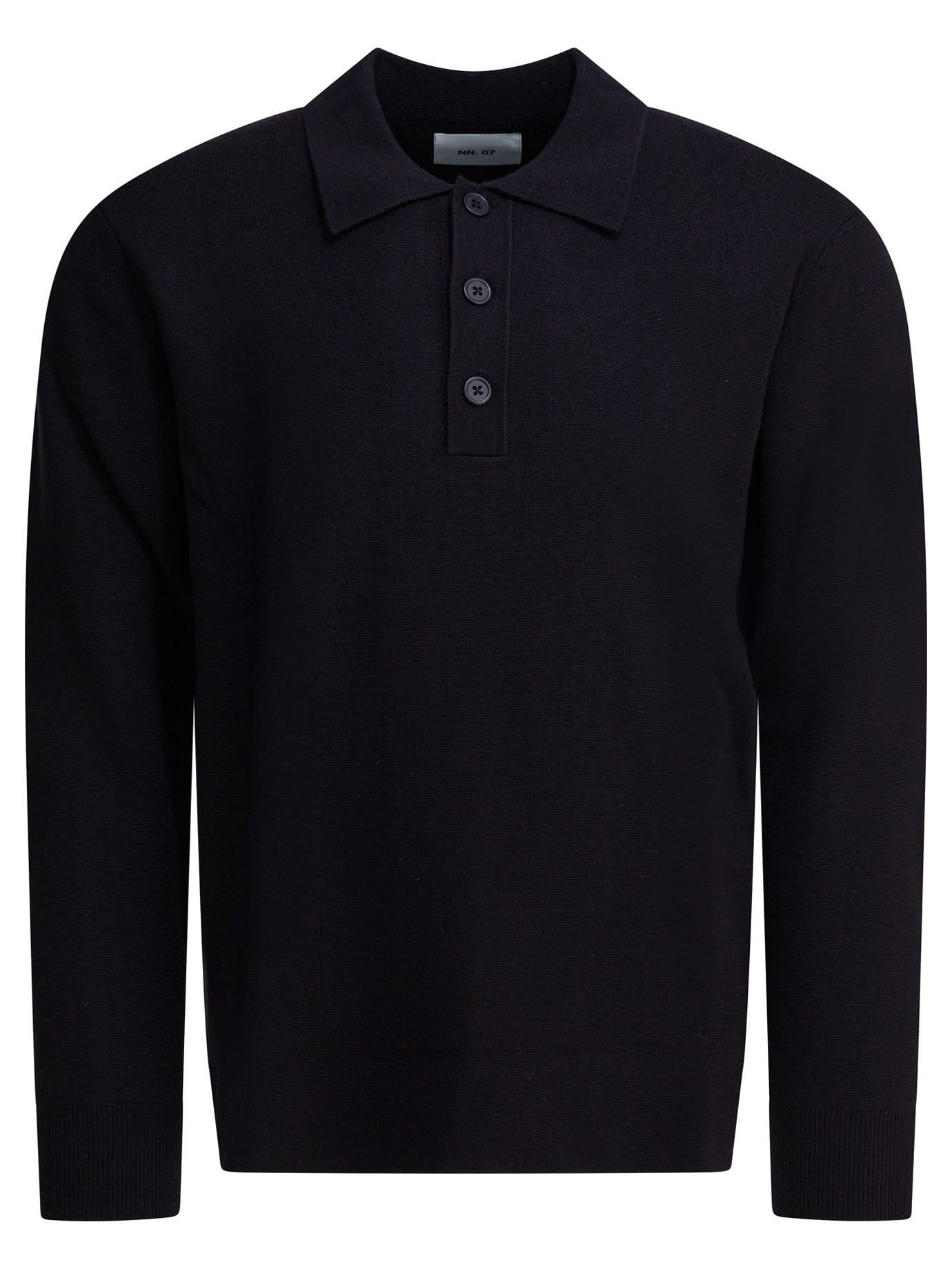 "Harald" wool polo sweater Knitwear