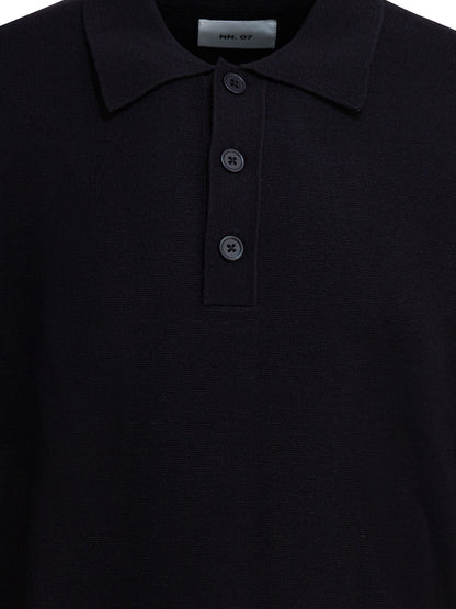 "Harald" wool polo sweater Knitwear