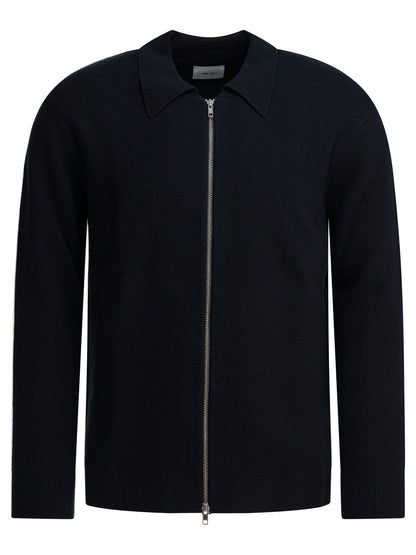 "Harald" wool zipper sweater Knitwear