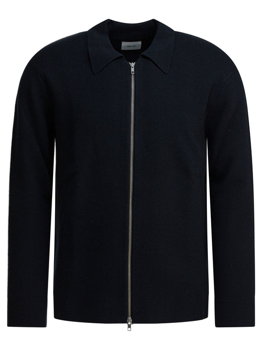 "Harald" wool zipper sweater Knitwear