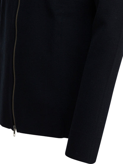 "Harald" wool zipper sweater Knitwear