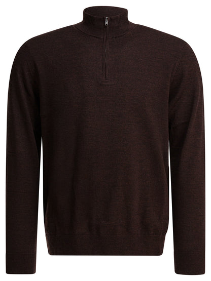 "Sergio" merino wool polo sweater Knitwear