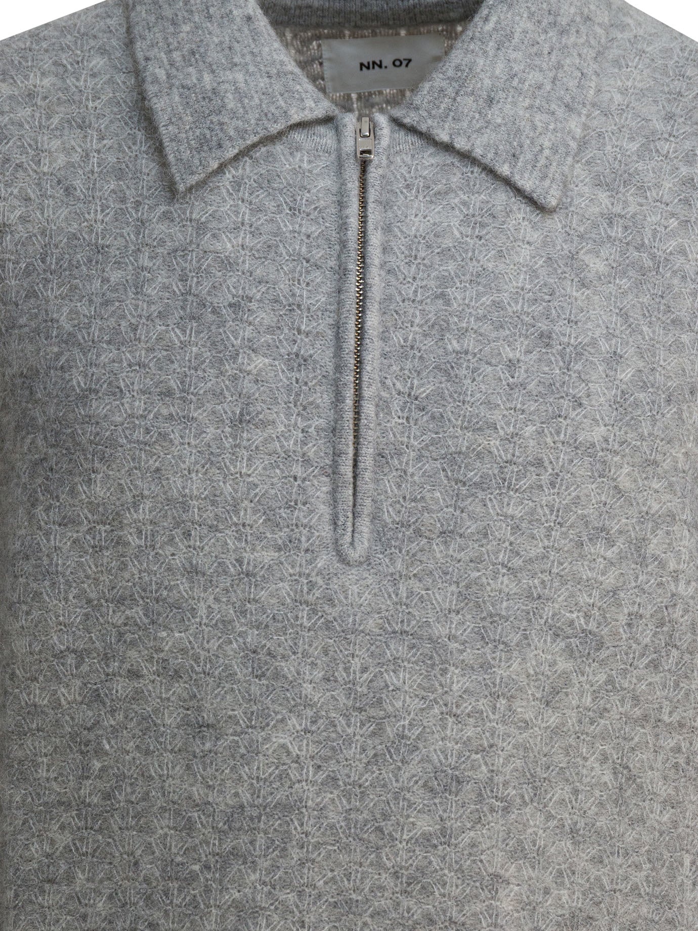 "Alfie" alpaca-blend polo sweater Knitwear