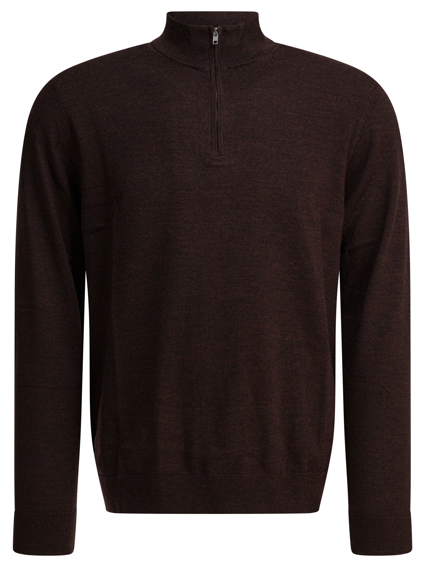 "Gustav" half-zip sweater Knitwear