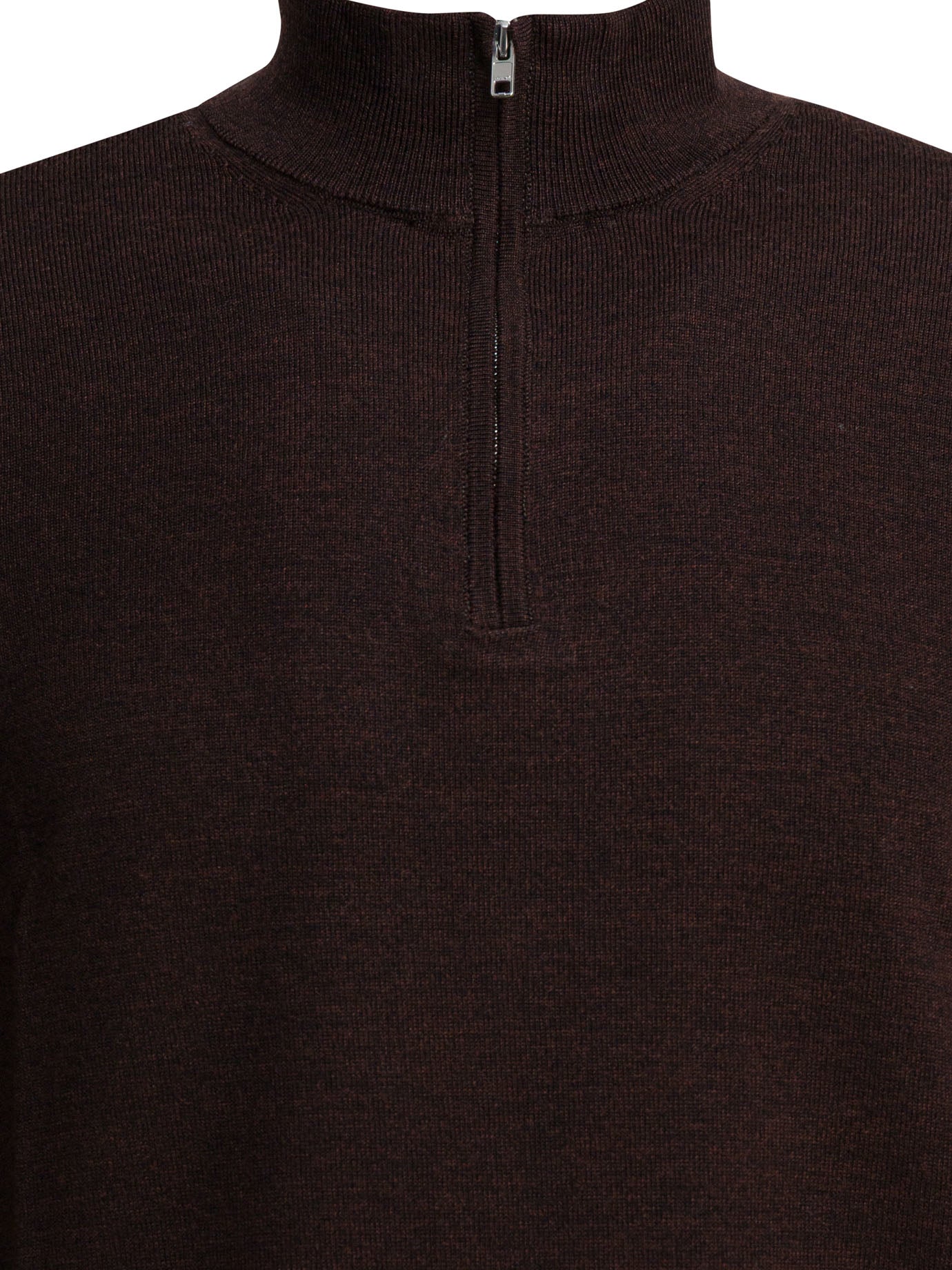 "Gustav" half-zip sweater Knitwear