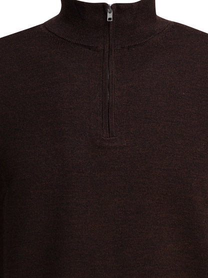 "Gustav" half-zip sweater Knitwear