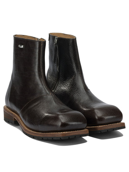 "Engine" zippered ankle boots Boots and Ankle Boots