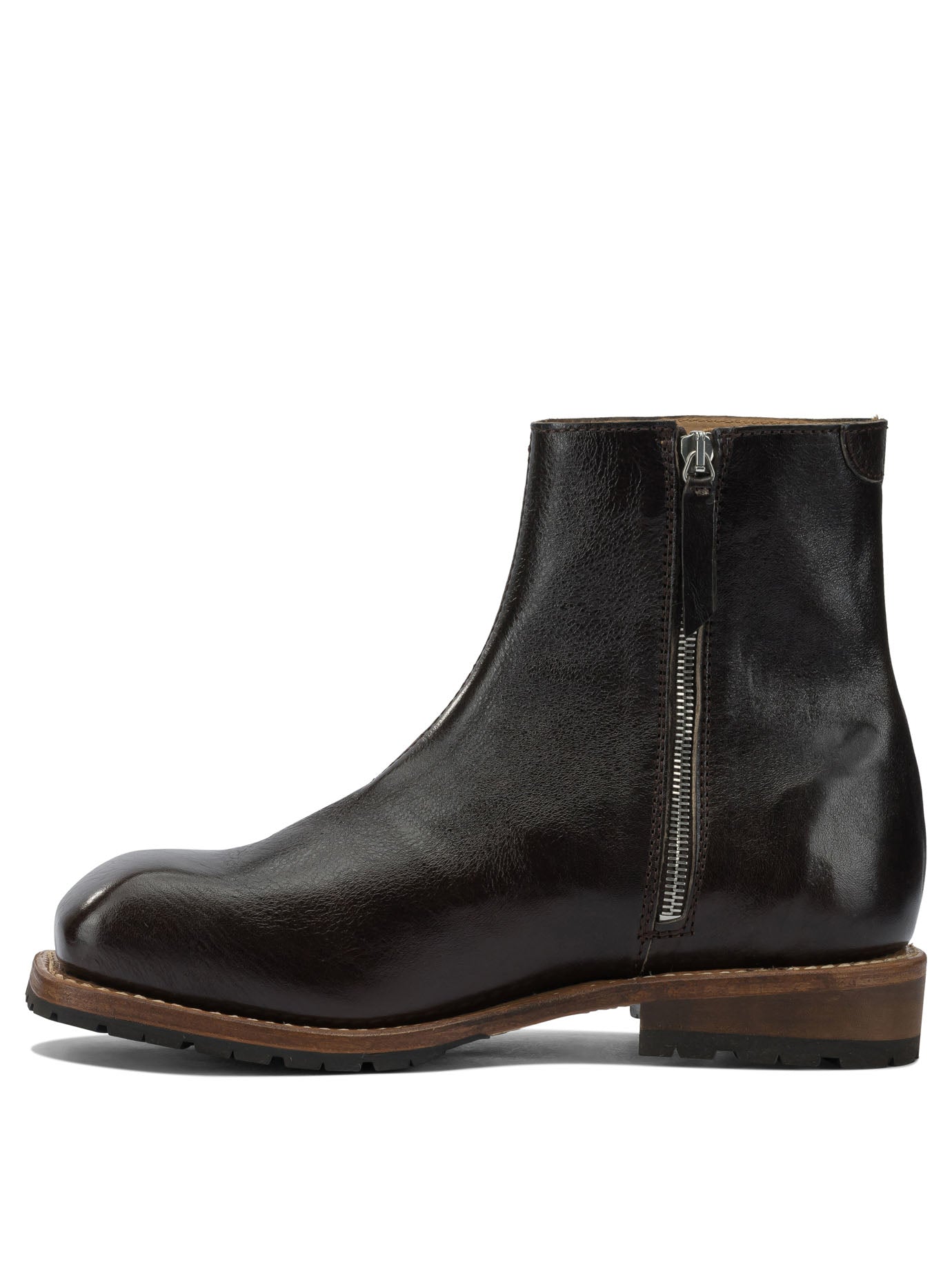 "Engine" zippered ankle boots Boots and Ankle Boots