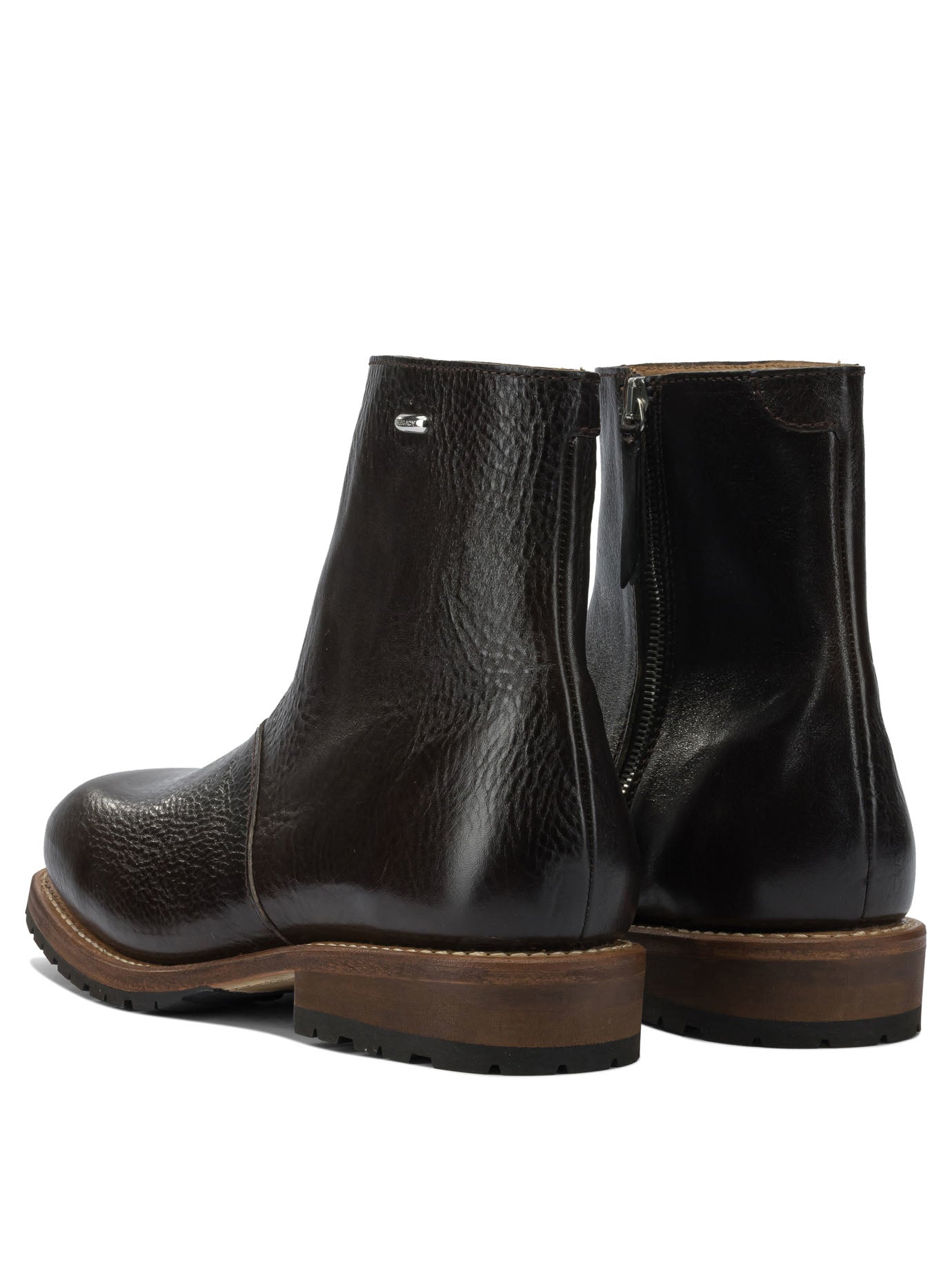 "Engine" zippered ankle boots Boots and Ankle Boots