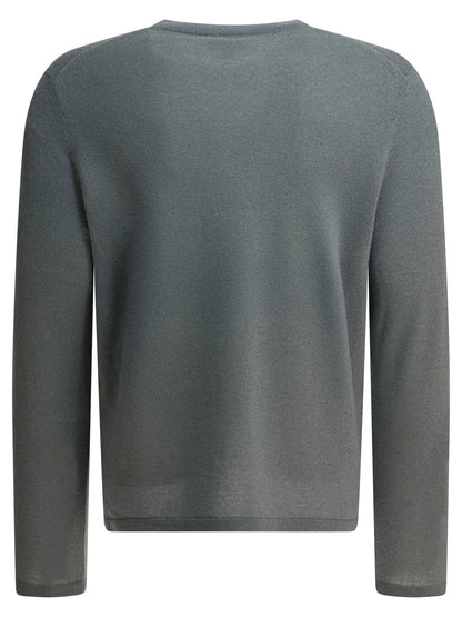 Cashmere and silk crewneck sweater Knitwear