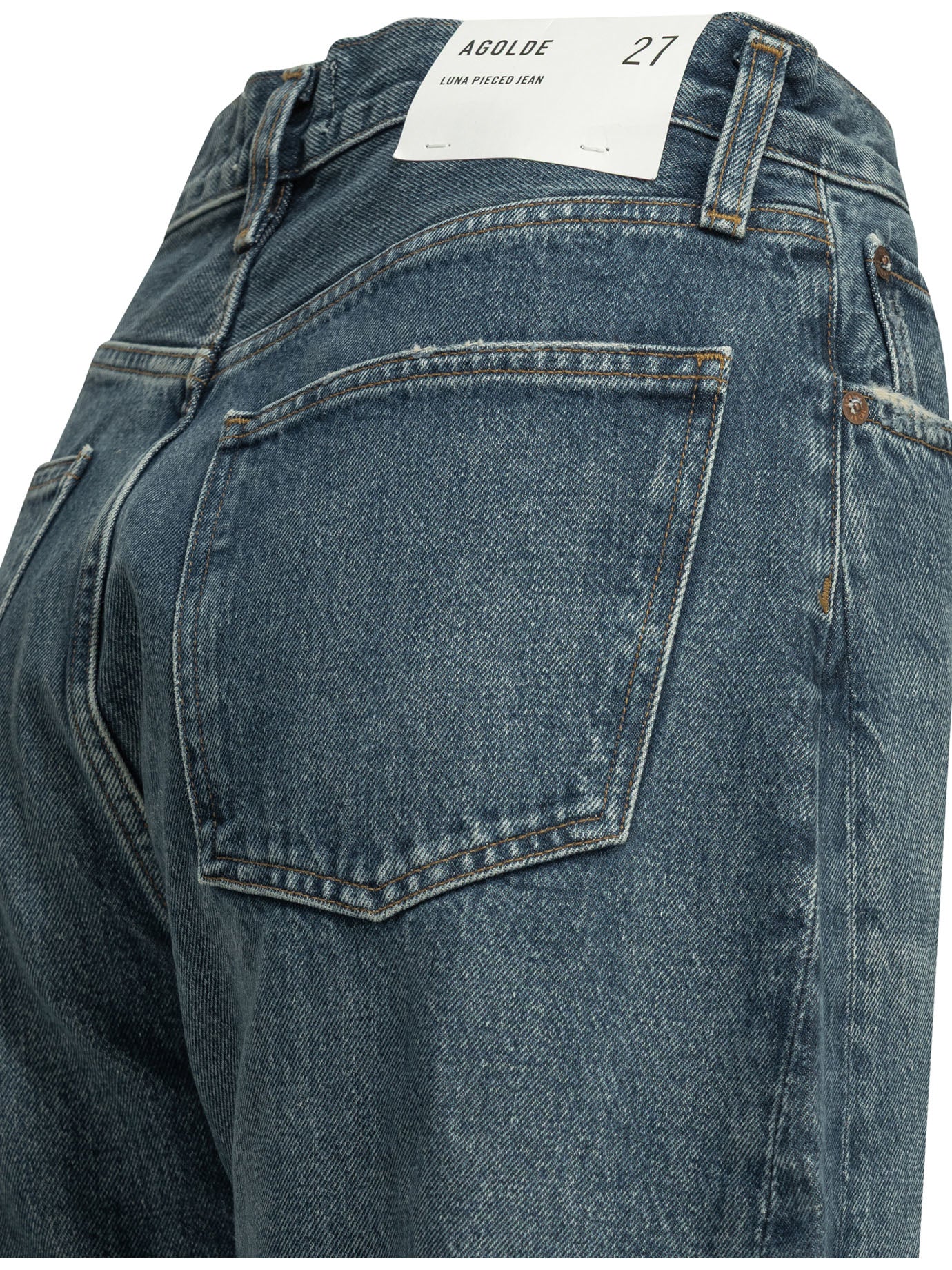 "Luna Pieced" Wide-Leg Jeans Jeans