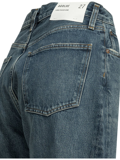 "Luna Pieced" Wide-Leg Jeans Jeans