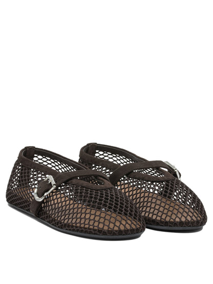 Mary Jane Mesh Ballet Flats Ballerinas